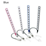 Aluminum Ten Lamps Notebook Keyboard Night Light