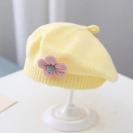 Baby Girl Hat Baby Wool Knitted Beret