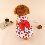 Teddy Pomeranian Bichon Pet Supplies Bow Skirt Cat Clothes