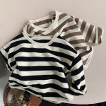 Children's Stripe Casual Fashion Top