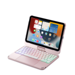 Compatible with Apple, Rotatable Bluetooth Ipad Touch Keyboard With Backlight