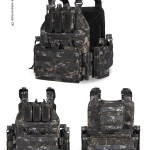 Outward Quick Dismantling Tactical Vest Outdoor Camouflage Equipment 6094 Tactical Vest CS Training Equipment