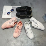 Microfiber Casual Sports Shoes Trifle Women'S Shoes Low-Top Trendy Shoes With Diamonds