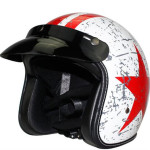 Retro Men's And Women's All-season Electric Vehicle Helmet