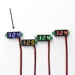 0.28 Inch Ultra-small Digital DC Voltmeter Digital Display Adjustable