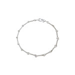 925 Sterling Silver Tag Korean Style Sense Of Design Clavicle Chain