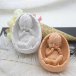 Sleeping Baby Car Mould Ornaments