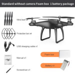 Cross-Border Drone Remote Control Aircraft HD 4k Dual Lens Camera Long Endurance Helicopter Model Fixed Altitude Aircraft