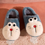 Non-slip Cute Indoor Home Dormitory Plush Couple Slippers