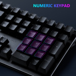 Z-EDGE UK108 108 Keys RGB Optical Mechanical Gaming Keyboard