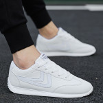 Men's Korean Style Trendy Shoes Breathable All-Match White Shoes