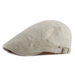 New Style Hat British Retro Cotton And Linen Beret Casual