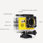 HD High-definition 1080P Action Sports Waterproof DV Camera