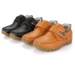 Boys' Genuine Leather Pumps Soft Bottom Middle And Big Children