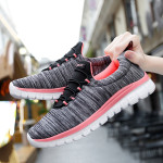 Women's Lightweight Sports Fashion Single Net Casual Shoes