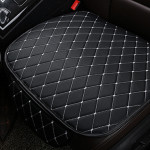 Non-slip Car Seat Cushion Single Piece Full Leather Without Backrest Car Supplies