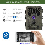 Field tracking camera Live Wifi APP Bluetooth control hunting camera Wifi830 20MP 1080P