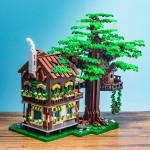 High Elf Tree House Puzzle Assembling Building Blocks