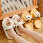 Cartoon Shoes Cute Pig Bear Dog Slippers Bathroom Indoor Garden Shoes