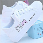 Flat Student Breathable Shoes White Sneakers