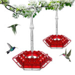 New Flower Hexagonal Bird Feeder Sensation Coneflower Bird Feeder