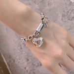 Women's Fashion Sterling Silver Whack-a-mole Love Bracelet