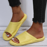 Women's Fashion Flat Hand-sewn Bottom Slippers