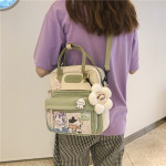 Women's Large-capacity Canvas Bag Cute Multi-purpose Shoulders