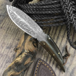 Outdoor StraightHigh Hardness Self-defense Carrying Knife Home Collection Outdoor