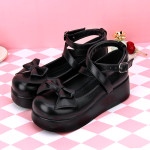 Low Heel Platform Platform Princess Shoes With Lolita Bow