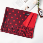 Autumn And Winter Warm Polka Dot Cashmere Scarf