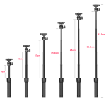 MT-34 2-in-1 Phone Clip Extendable Tripod