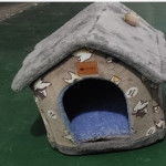 Foldable Dog House Pet Cat Bed Winter Dog Villa Sleep Kennel Removable Nest Warm Enclosed Cave Sofa Pets Supplies