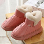 Winter Cotton Slippers Women's Waterproof And Anti-slip