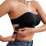 Women's Strapless Bra Cross No Steel