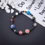 Men's And Women's Fashionable Natural Stone Stretch Sun Bracelet