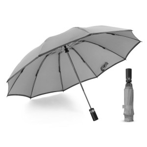 Inverted Umbrella Travel Portable Windproof Folding Umbrella,10Ribs Auto Close Umbrella,Reflective Stripes For Night Safety