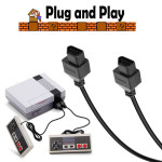 2 X Wired Controller For NES-004 Original Nintendo NES Vintage Console Gamepad