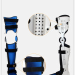 Fixed Hard Knee Ankle Foot Brace Orthosis Thigh Knee Knee Calf Ankle Fixed Bracket Brace