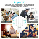 1200Mbps WiFi Range Extender Repeater Wireless Amplifier Router Signal Booster