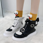 High top casual shoes