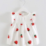 Baby Dress Girl Summer Short Sleeved Princess Skirt