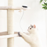 Funny Electric Cat Toy Lifting Ball Cats Teaser Toy Electric Flutter Rotating Cat Toys Electronic Motion Pet Toys Interactive