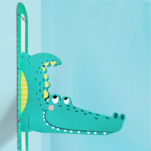 Children's Cartoon Magnetic Stature Foot Wall Stickers