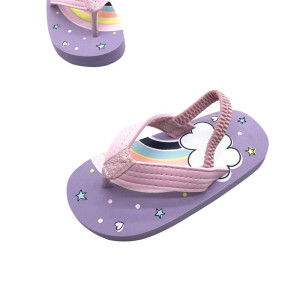 Cute New Travel Children's Light Portable Slippers Flip-flops Boys And Girls Shoes Beach Baby Flip-flops Shoes