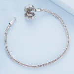 925 Silver Rose Basic Bracelet