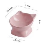 Cat Bowl Ceramic Protection Cervical Spine Diagonal High Foot To Prevent Upset Grain Basin