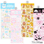 Agenda Notebook PVC Waterproof Cute Stickers For Decoration