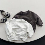 Boys Fleece Sweater All-matching Warm Top