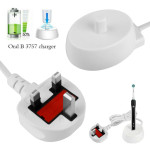 UK Electric Toothbrush Trickle Charger Base 3757 Charging Base For Braun Oral-B